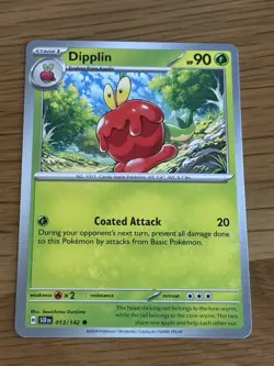 Dipplin #013/142 Stellar Crown Common - Pokemon Card - Image 1