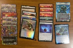 ​MTG 20-Card TMNT Bundle - Surge Foil Command Tower - 2 Mythics - Showcase Lot - Image 2