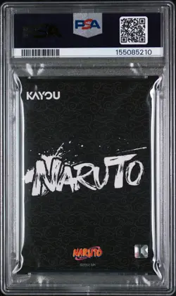 2025 KAYOU NARUTO SMRITI COLLECTIBLE CARD #003L5 GAARA PSA 9 - Image 2