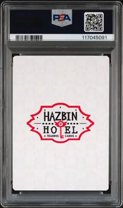 2025 HAZBIN HOTEL TRADING CARDS PROMO #PR-06 KING OF PRIDE PSA 10 - Image 2