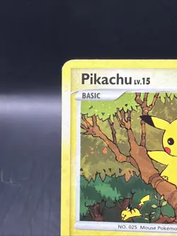 2007 Pokemon Diamond & Pearl Black Star Promo #DP16 Pikachu Holo MP-HP - Image 3