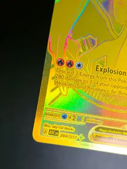 Mega Charizard Y ex 294/217 Mega Hyper Rare Pokemon Ascended Heroes NM - Image 5