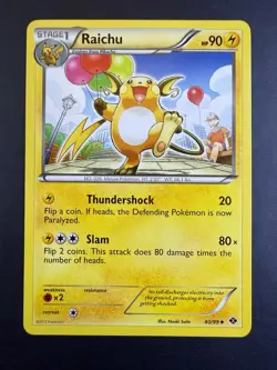 2012 Pokemon Black & White Next Destinies 40 Raichu - Image 1