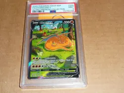 2022 Pokemon SWORD SHIELD BSP FULL ART CHARIZARD FA V ULTRA PREMIUM #260 PSA 9 - Image 1