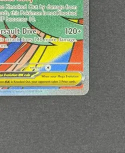 Pokemon TCG Ascended Heroes Mega Hawlucha ex 268/217 Mega Attack Rare 👀Back - Image 5