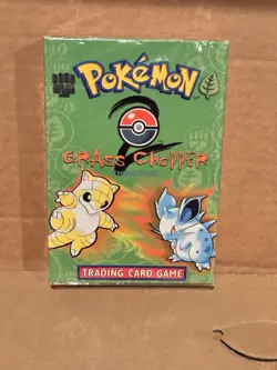 Sealed Pokemon Grass Chopper Theme Deck Base Set 2 WOTC Wizards 1999-2000 742818061551 - Image 1
