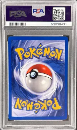 2000 POKEMON PROMO BLACK STAR #24 BIRTHDAY PIKACHU HOLO PSA 8 | PERFECT SWIRL - Image 2