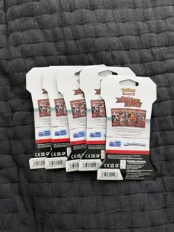 (5 packs) Destined Rivals Sleeved Booster Packs - Pokemon SEALED packs - Image 2