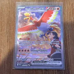 Pokemon Ethan's Ho-Oh EX 230/182 Sv10: Destined Rivals Holo Special Rare - Image 1