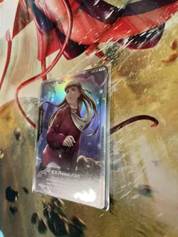 SEALED Gundam TCG Relena EX Resource EXRP-001 Card Promo Gundam Base Mobile Tour - Image 2