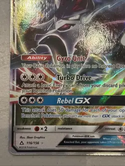 Silvally GX Prism Holo Pokemon TCG Trading Card 116/156 Sm-Ultra - Image 4