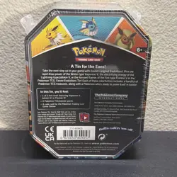 Pokemon TCG Eevee Evolutions Tin (Jolteon V) Sealed New Tin 4 Boosters FREE SHIP 820650809057 - Image 2