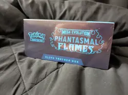Pokemon Mega Evolution Phantasmal Flames Elite Trainer Box ETB Factory Sealed - Image 2