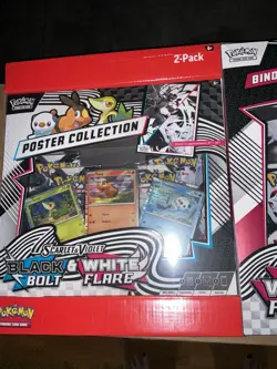 Pokemon Sam’s Club White Flare Binder Collection & Unova Poster Collection - Image 2