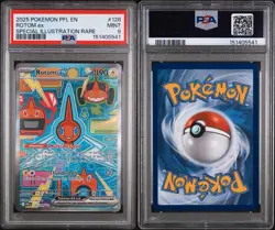 2025 POKEMON PFL EN-PHANTASMAL FLAMES SPECIAL ILLUSTRATION RARE ROTOM EX PSA 9 - Image 3