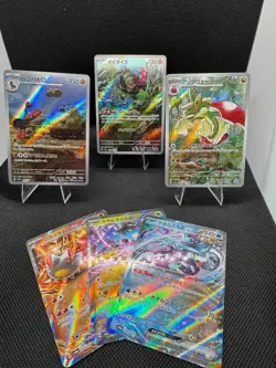Japanese SAR and EX Pokemon Card Lot - 6 Cards - NM - Holographic Full Arts! - Image 1