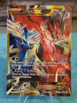 Pokemon TCG Yveltal EX XY150a Alternate Art Black Star Promo - Image 1