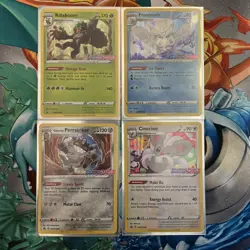 Pokemon Sword & Shield Prerelease Promo SWSH006 + SWSH007 +SWSH008 + SWSH009 NM - Image 1