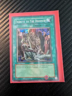 Yugioh Tribute to the Doomed MRD-057 Super Rare NM - Image 1
