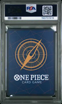 2025 ONE PIECE OP11-A FIST OF DIVINE SPEED ALTERNATE ART #054 NAMI PSA 10 - Image 2