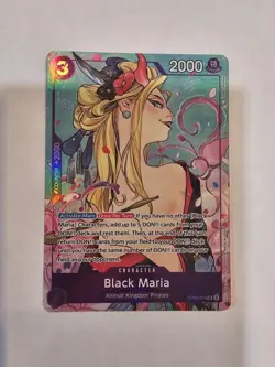 Black Maria (Illustration Box Vol.2) OP08-074 One Piece Promotion Cards Foil - Image 1