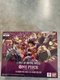 One Piece OP-11 Fist of Divine Speed Booster Box SEALED English New - Image 1