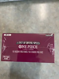 One Piece OP-11 Fist of Divine Speed Booster Box SEALED English New - Image 3
