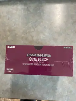 One Piece OP-11 Fist of Divine Speed Booster Box SEALED English New - Image 4