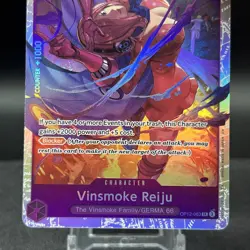 Vinsmoke Reiju OP12-063 SR Foil Legacy of Master One Piece Card - Image 2