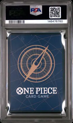 2024 ONE PIECE JAPANESE OP10-ROYAL BLOOD ALTERNATE ART MONKEY D. LUFFY PSA 10 - Image 2