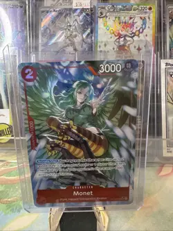 One Piece TCG Royal Blood OP-10 - Monet SR Parallel Alt Art OP10-016 - Image 1