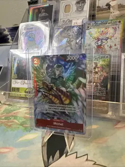 One Piece TCG Royal Blood OP-10 - Monet SR Parallel Alt Art OP10-016 - Image 3