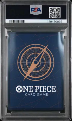 2025 One Piece OP10 En Monkey D Luffy Alternate Art #118 PSA 10 Gem Mint - Image 2