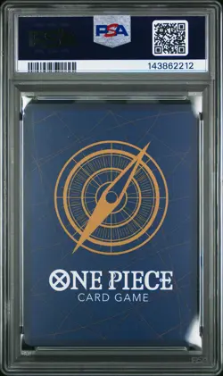 2025 ONE PIECE JPN OP13-CARRYING ON HIS WILL ALT ART #119 PORTGAS D. ACE PSA 9 - Image 2