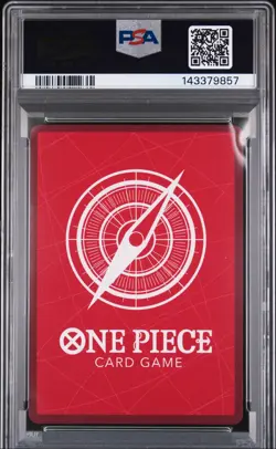 2025 ONE PIECE OP13-CARRYING ON HIS WILL ALTERNATE ART MONKEY D. LUFFY PSA 10 - Image 2