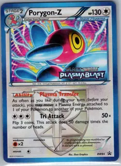 Porygon-Z (Team Plasma) - (Prerelease) BW84 Black and White - Pokemon Card - NM - Image 1