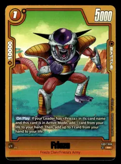 Frieza FB07-088 R☆ Fusion World Dragon Ball Super Card - Image 1