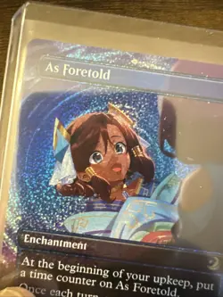 As Foretold (Anime Borderless) (Confetti Foil) Wilds of Eldraine: Enchanting... - Image 2