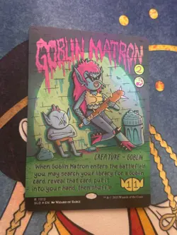 Goblin Matron Rainbow Foil Secret Lair NM MTG - Image 1