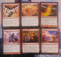 6x MTG Red Burn + Control Spells! *Rare Foil* All NM Mint! Ships Fast! - Image 1