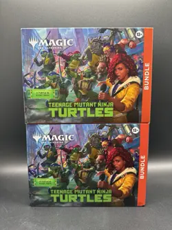 Lot of (2) Teenage Mutant Ninja Turtles Magic The Gathering Bundle Box Sealed! - Image 1