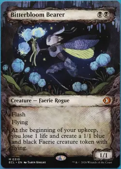 Bitterbloom Bearer (Showcase) Lorwyn Eclipsed MINT Showcase (515378) ABUGames - Image 1