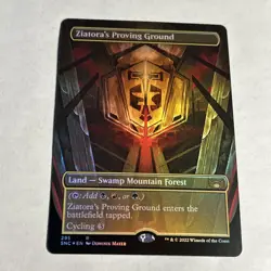 1x MTG Ziatora's Proving Ground (Borderless) - Streets of New Capenna (SNC) Foil - Image 1
