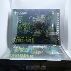 2x Magic MTG Secrets of Strixhaven NEW SEALED Collector Booster BOX - Image 1
