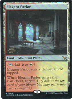 MTG: Murders at Karlov Manor: Foil Elegant Parlor: Lightly Played Condition - Image 1