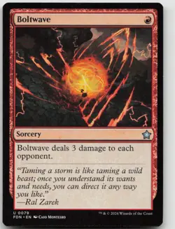 Magic: The Gathering Boltwave 79 UC Foundations NM - Image 1