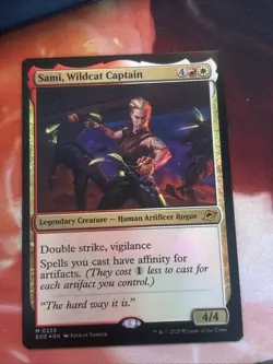 Sami, Wildcat Captain (Foil) MTG: Edge of Eternities NM Mythic 0226 - Image 1