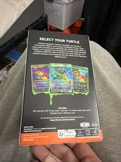 NEW Commander Deck "Turtle Power" Teenage Mutant Ninja Turtles TMT MTG - Image 3