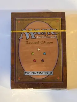 Magic Revised Edition Starter Deck Sealed MTG The Gathering Deckmaster 1994 - Image 1