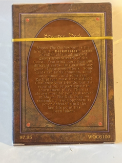 Magic Revised Edition Starter Deck Sealed MTG The Gathering Deckmaster 1994 - Image 2